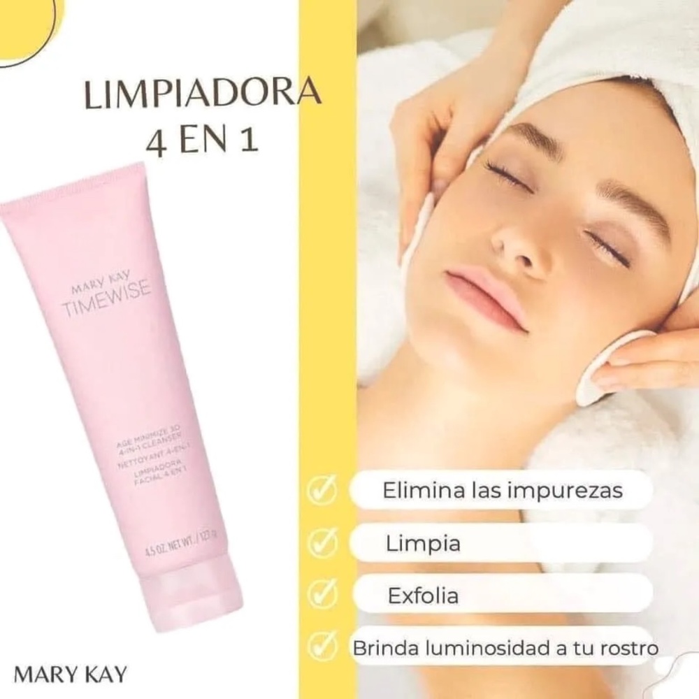 Mary Kay 4 in 1 Facial Cleanser - combination to oily skin